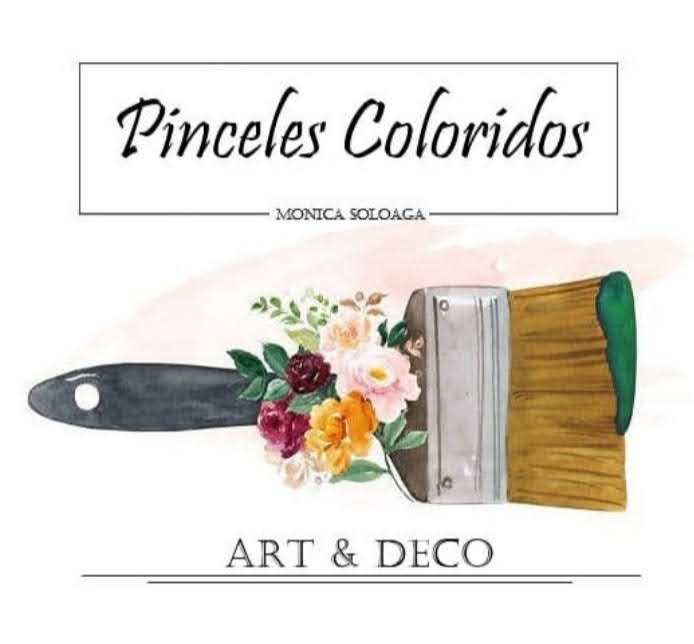 Pinceles Coloridos Logo